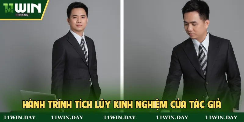 Hành trình tích lũy kinh nghiệm của tác giả