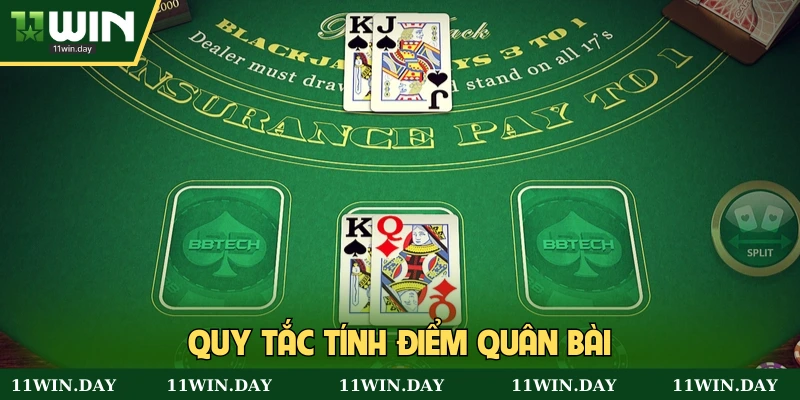 Nguyên tắc tính điểm cây bài trong xì dách online
