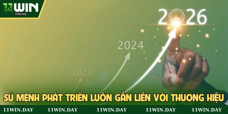 Sứ mệnh phát triển luôn gắn liền với thương hiệu